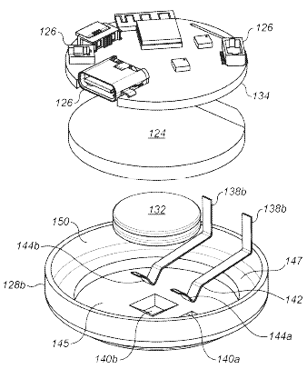 Patent Drawing of a PCBA Assembly 